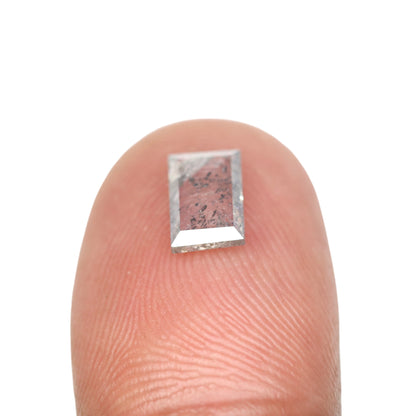 0.90 CT Natural Salt And Pepper Geometric Shape Rustic Diamond For Wedding Jewelry | Gift For Girl Friend | Gift For Sister - JayKrishna Diamond