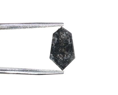 0.50 CT Hexagon Shape Salt And Pepper Diamond For Wedding Ring | Wedding Jewelry | Gift For Her - JayKrishna Diamond