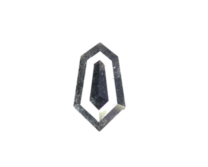 0.50 CT Hexagon Shape Salt And Pepper Diamond For Wedding Ring | Wedding Jewelry | Gift For Her - JayKrishna Diamond
