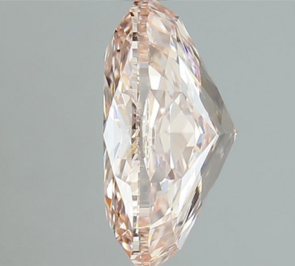 2.74 Carat Fancy Intense Pink Oval Cut Lab Grown Diamond | VVS2 Clarity | IGI Certified Loose Diamond