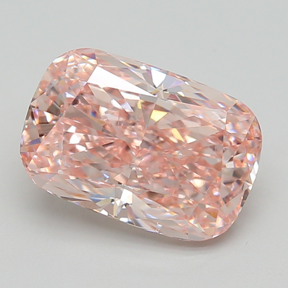 4 CT Fancy Pink Color Cushion Cut Lab Grown Diamond | IGI Certified Loose Diamond for Engagement & Wedding Ring