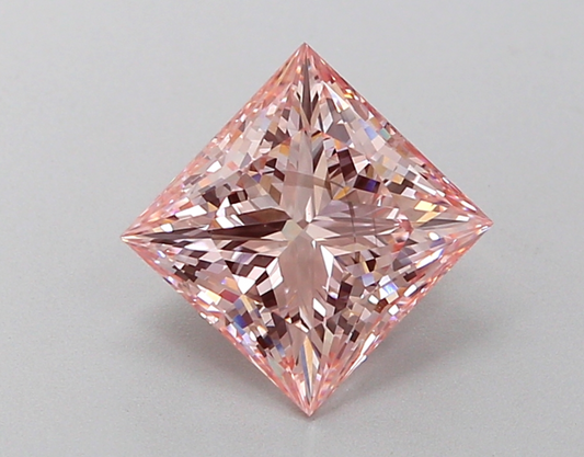 2.11 Carat Fancy Intense Pink Lab Grown Diamond | IGI Certified | Diamond for Engagement Ring