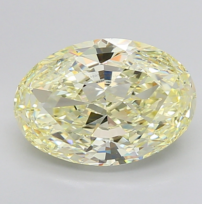 5 Carat Fancy Color Oval Lab Grown Diamond | IGI Certified, Sustainable Luxury, VVS2 Clarity