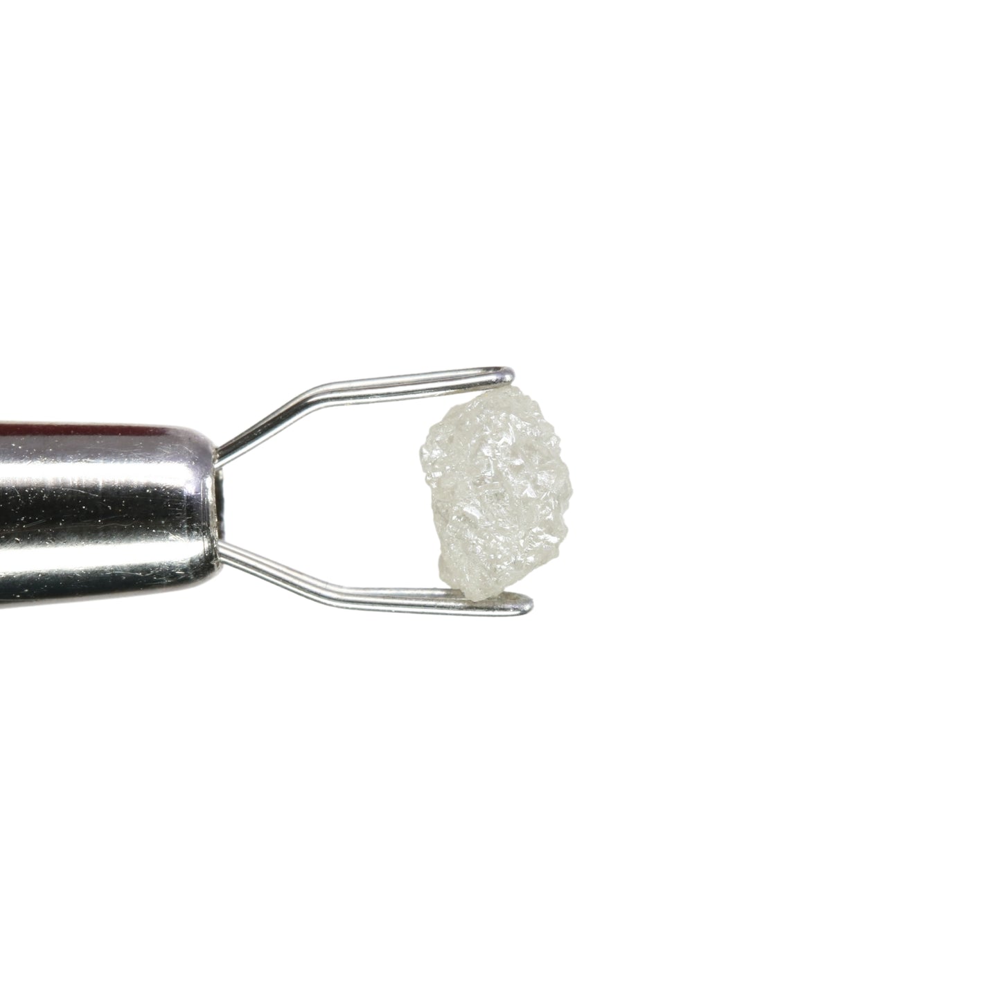 0.81 CT Fancy Snow White Rough Uncut Diamond For Statement Jewelry | Diamond Ring - JayKrishna Diamond