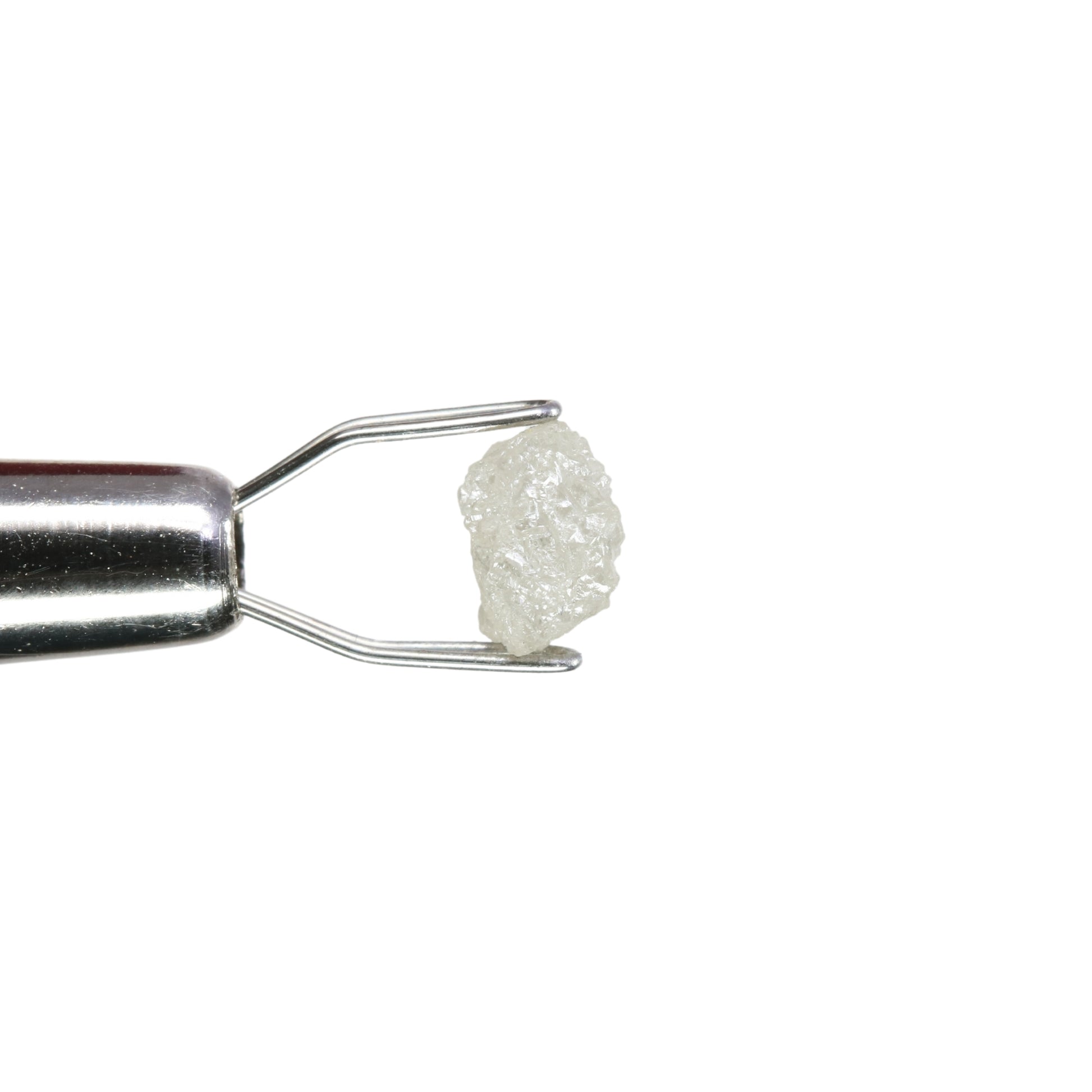 0.81 CT Fancy Snow White Rough Uncut Diamond For Statement Jewelry | Diamond Ring - JayKrishna Diamond