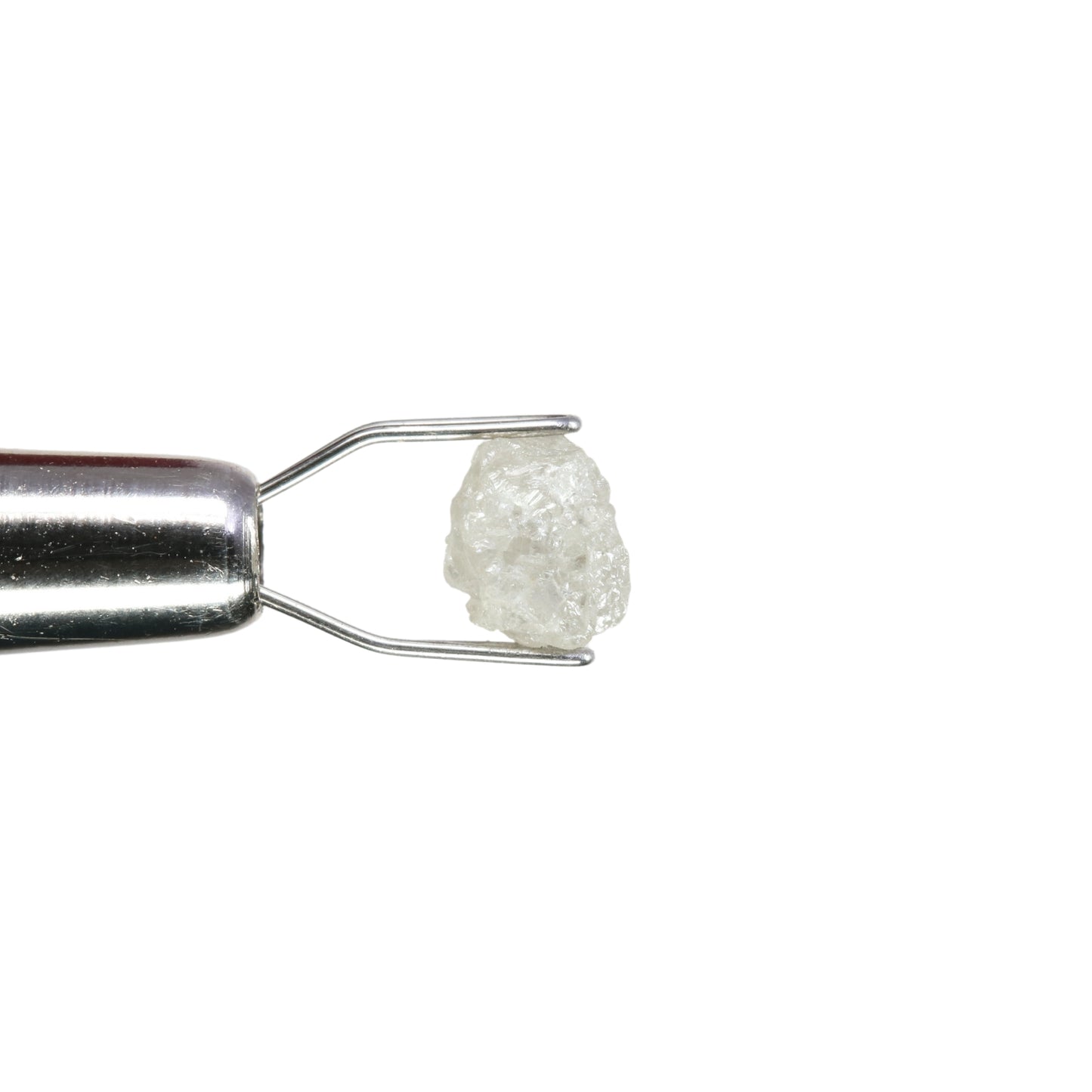 0.81 CT Fancy Snow White Rough Uncut Diamond For Statement Jewelry | Diamond Ring - JayKrishna Diamond