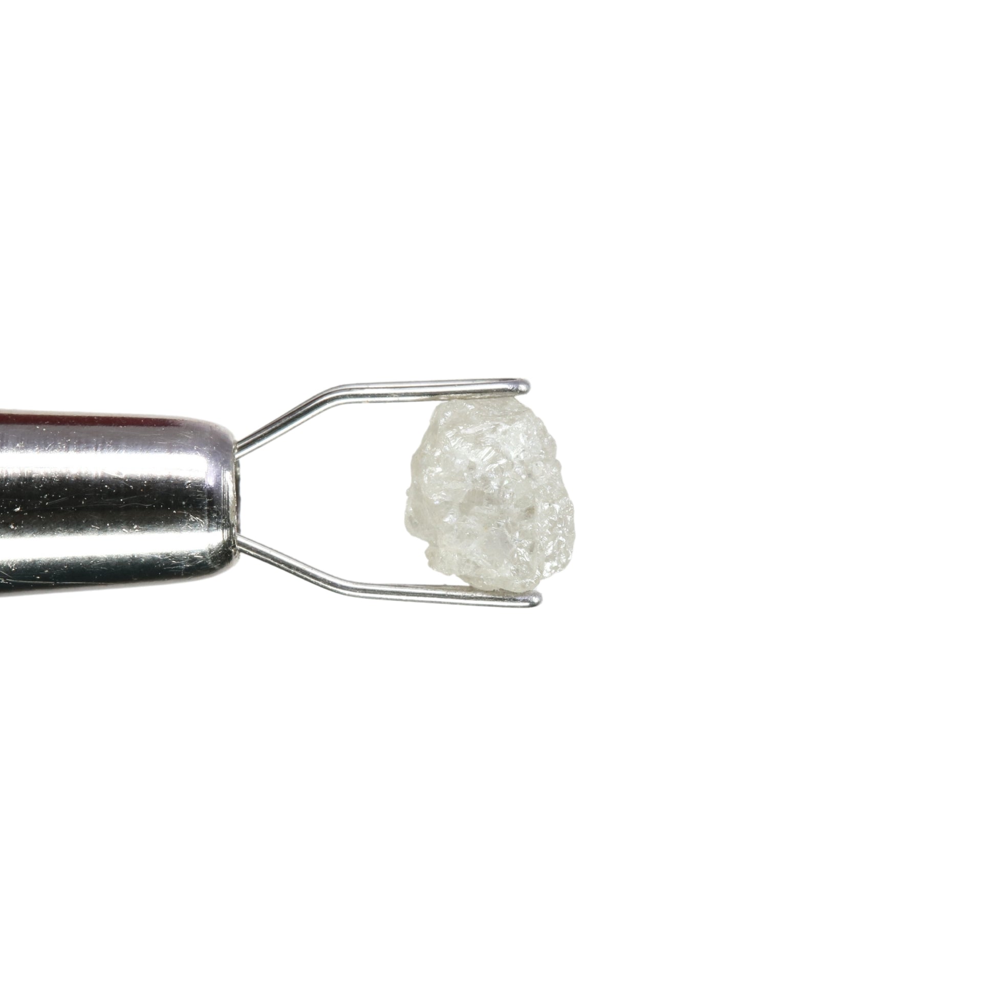 0.81 CT Fancy Snow White Rough Uncut Diamond For Statement Jewelry | Diamond Ring - JayKrishna Diamond