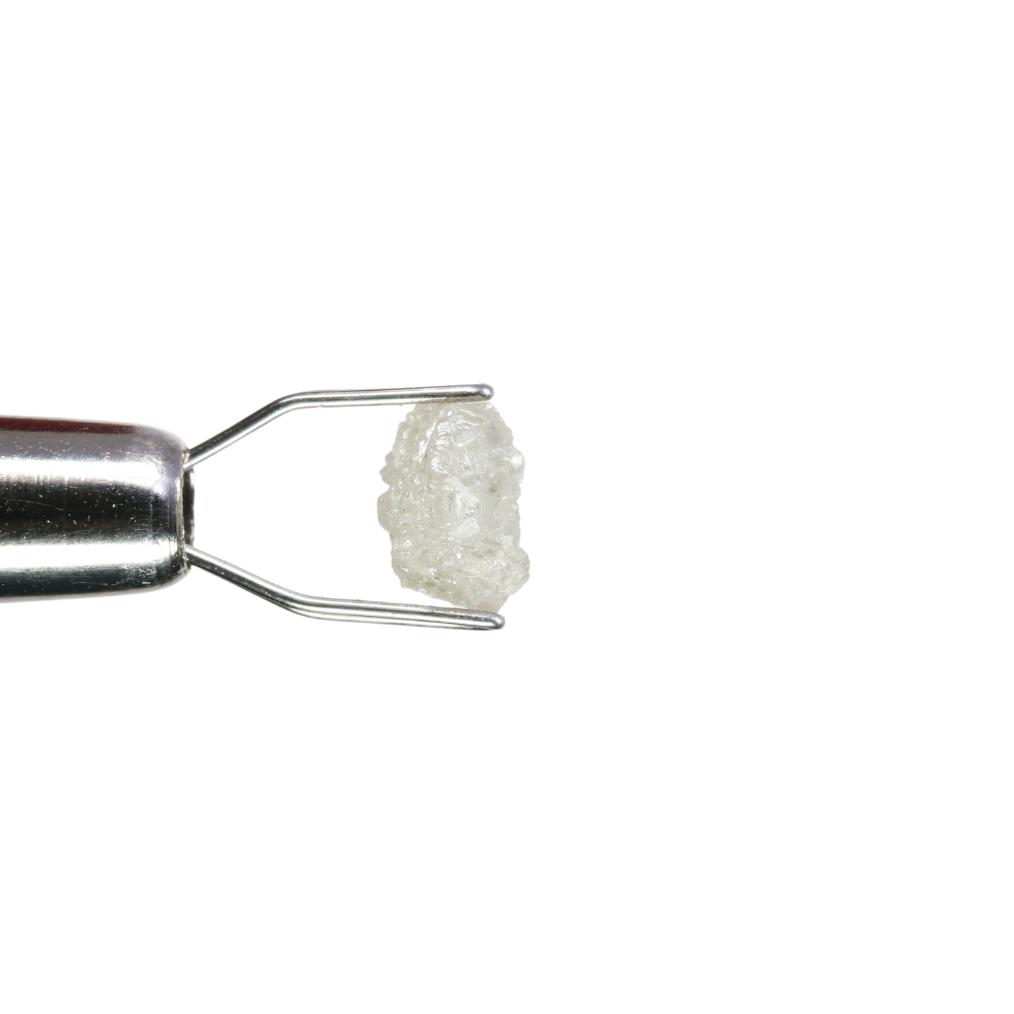 0.81 CT Fancy Snow White Rough Uncut Diamond For Statement Jewelry | Diamond Ring - JayKrishna Diamond