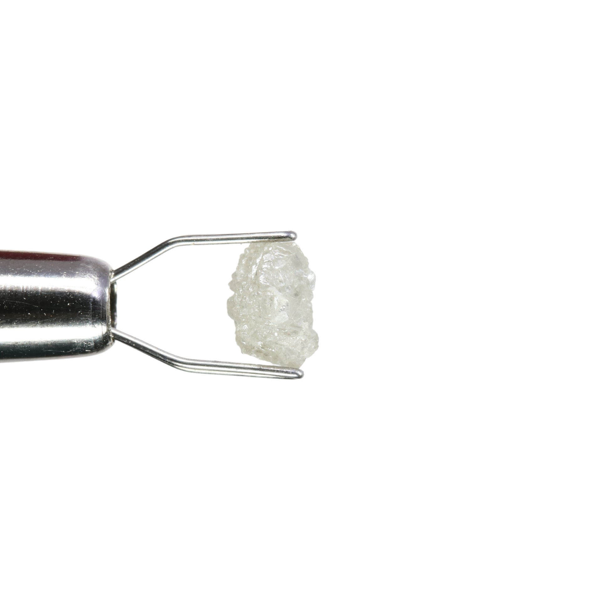 0.81 CT Fancy Snow White Rough Uncut Diamond For Statement Jewelry | Diamond Ring - JayKrishna Diamond