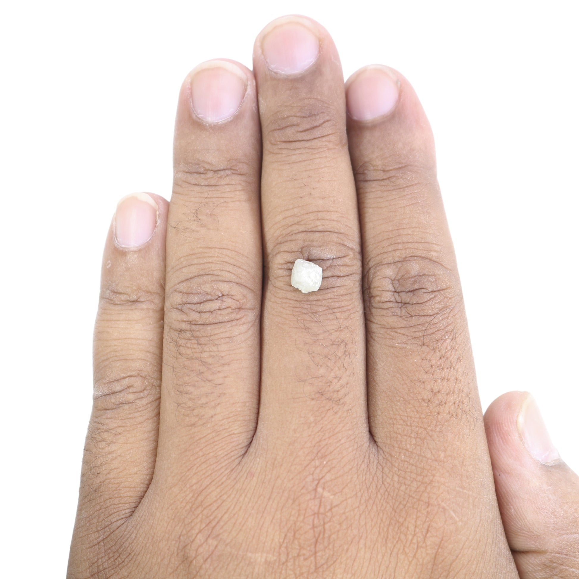 1.70 CT Snow White Loose Rough Uncut Diamond For Wedding Ring | Wedding Jewelry | Gift For Daughter | Gift For Sister - JayKrishna Diamond