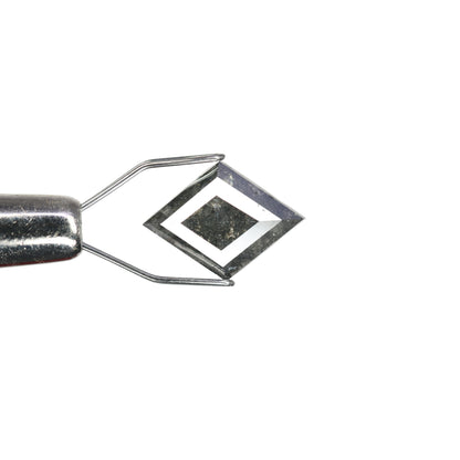 1.25 CT Kite Salt And Pepper Diamond For Engagement Ring | Gift For Girl Friend - JayKrishna Diamond