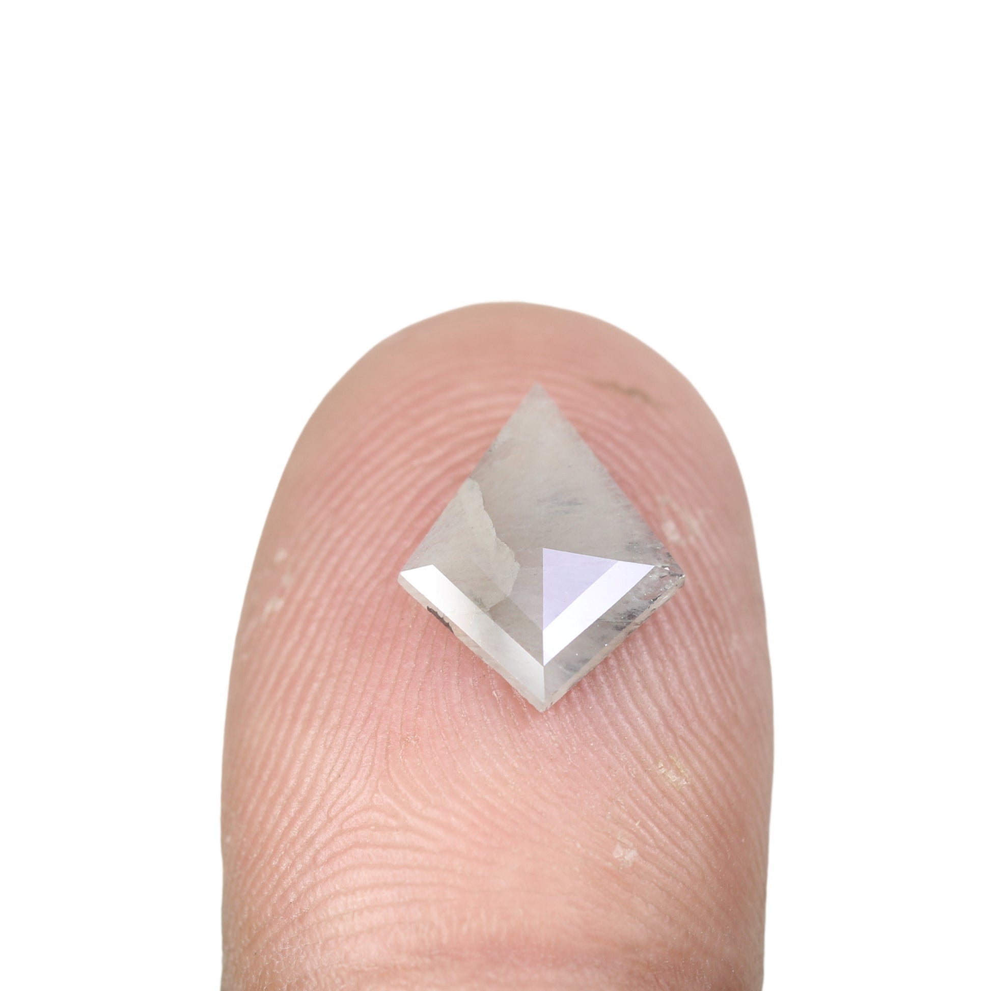 1.14 CT Elegant Kite Shape Grey Color Diamond For Pendant | Anniversary Gift | Birthday Gift - JayKrishna Diamond