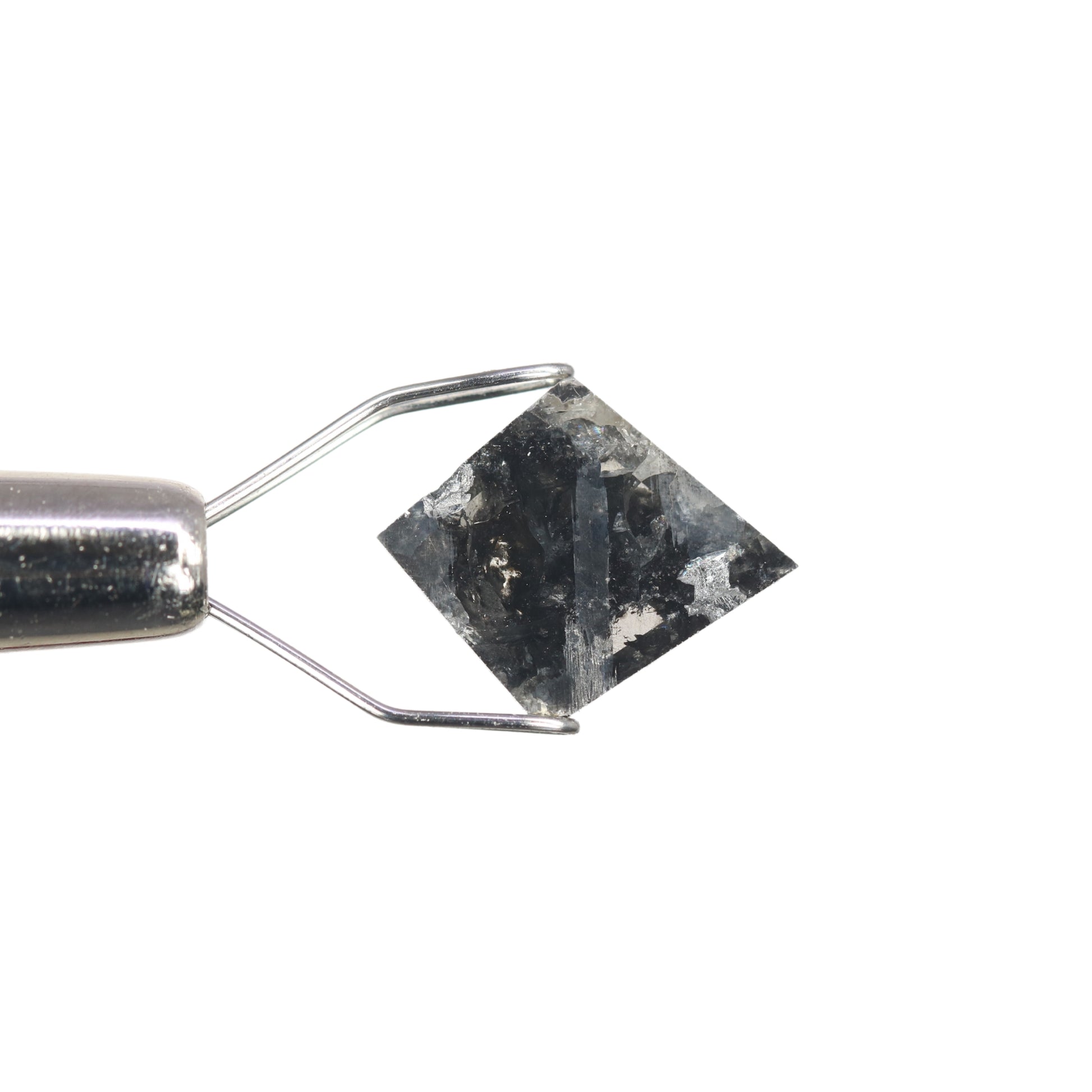 1.49 CT Kite Shape Fancy Salt And Pepper Diamond For Engagement Ring | Gift For Her - JayKrishna Diamond
