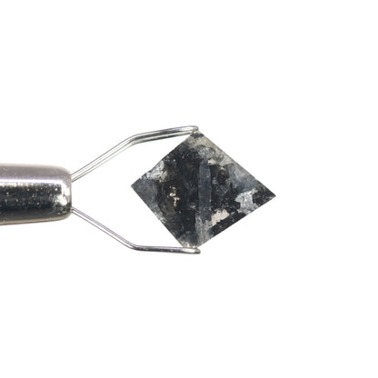 1.49 CT Kite Shape Fancy Salt And Pepper Diamond For Engagement Ring | Gift For Her - JayKrishna Diamond