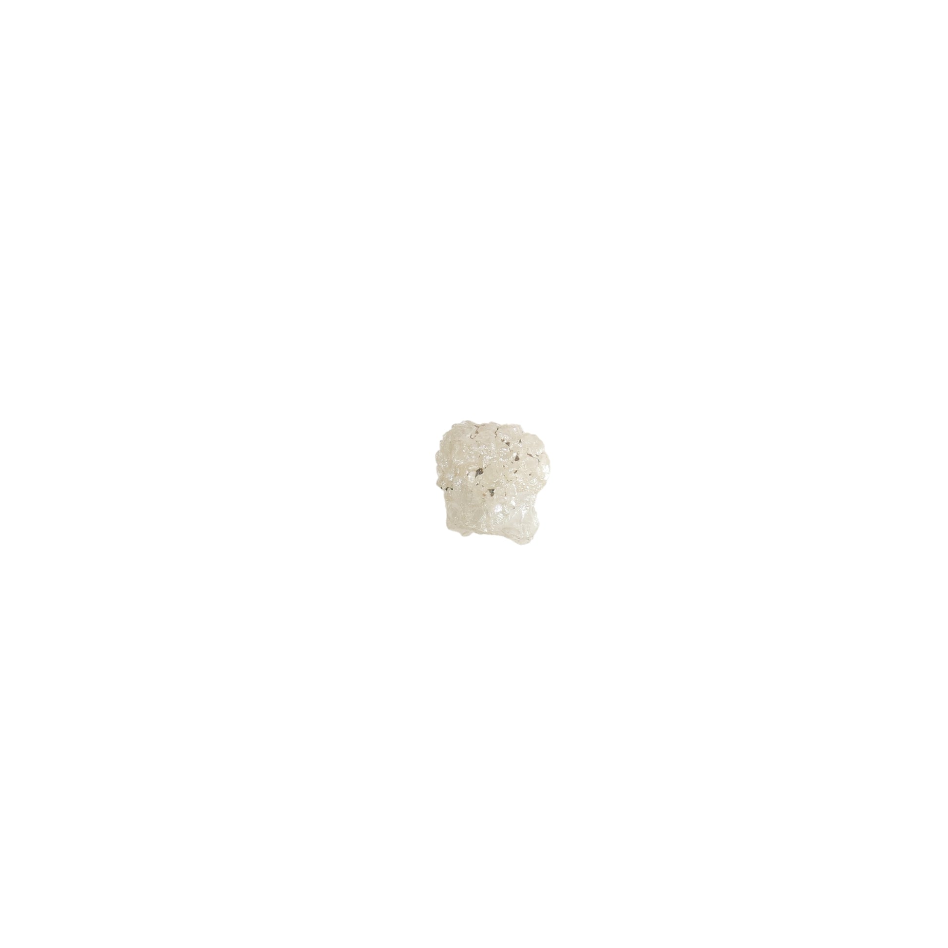 0.86 CT Snow White Rough Uncut Natural Diamond For Wedding Necklace | Wedding Ring | Gift For Her - JayKrishna Diamond