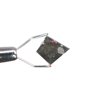 1.13 CT Kite Shape Salt And Pepper Diamond For Proposal Ring | Gift For Girl Friend - JayKrishna Diamond