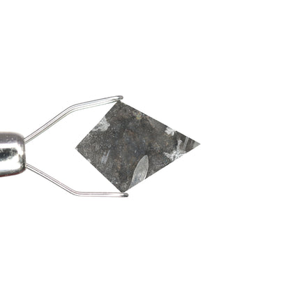 1.31 CT Rustic Salt And Pepper Kite Shape Diamond For Proposal Ring - JayKrishna Diamond