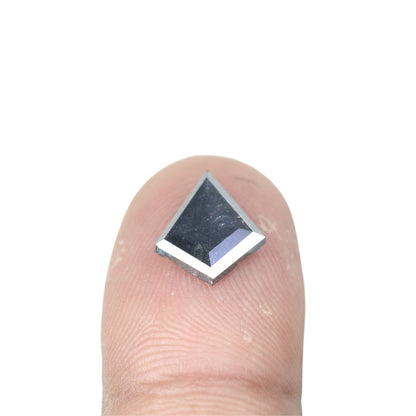 1.51 CT Fancy Salt And Pepper Kite Shape Diamond For Wedding Ring | Engagement Ring - JayKrishna Diamond
