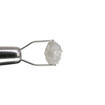 0.95 CT Snow White Rough Uncut Diamond For Wedding Necklace | Wedding Ring | Gift For Her - JayKrishna Diamond