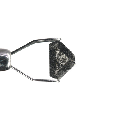 0.82 CT Geometric Shape Salt And Pepper Diamond For Statement Jewelry | Diamond Pendant - JayKrishna Diamond