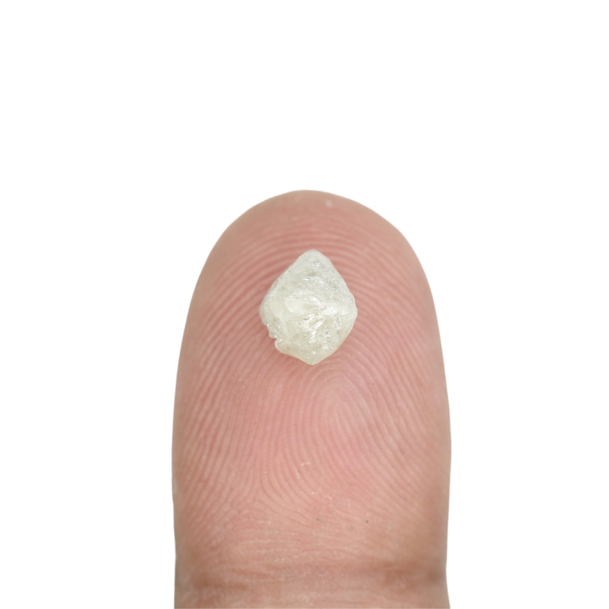 1.70 CT Snow White Loose Rough Uncut Diamond For Wedding Ring | Wedding Jewelry | Gift For Daughter | Gift For Sister - JayKrishna Diamond