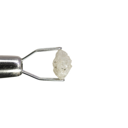 0.86 CT Snow White Rough Uncut Natural Diamond For Wedding Necklace | Wedding Ring | Gift For Her - JayKrishna Diamond