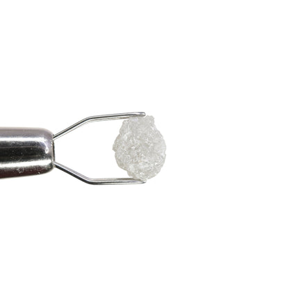 1.07 CT Snow White Rough Uncut Natural Diamond For Wedding Jewelry | Diamond Ring | Gift For her - JayKrishna Diamond