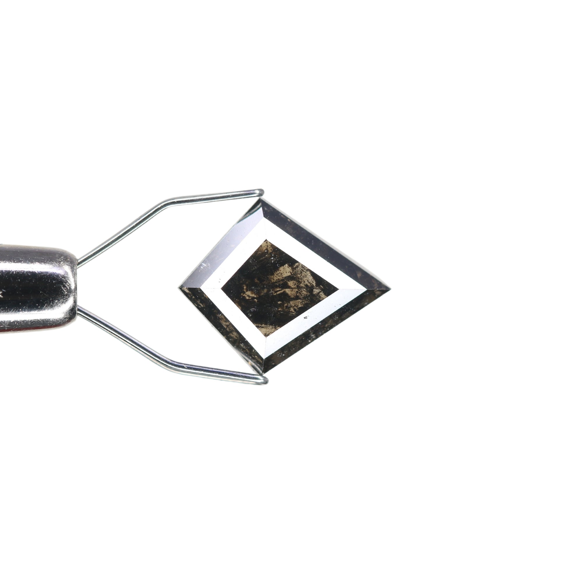 1.95 CT Kite Shape Fancy Salt And Pepper Diamond For Engagement Ring - JayKrishna Diamond
