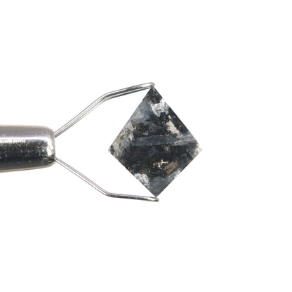 1.49 CT Kite Shape Fancy Salt And Pepper Diamond For Engagement Ring | Gift For Her - JayKrishna Diamond