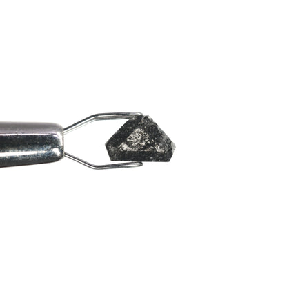 0.82 CT Geometric Shape Salt And Pepper Diamond For Statement Jewelry | Diamond Pendant - JayKrishna Diamond