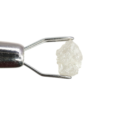 1.06 CT Snow White Natural Rough Diamond For Engagement Ring - JayKrishna Diamond