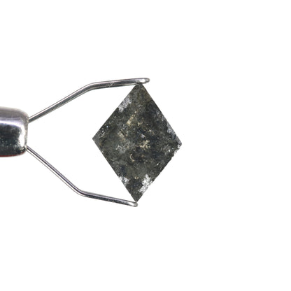 1.25 CT Kite Salt And Pepper Diamond For Engagement Ring | Gift For Girl Friend - JayKrishna Diamond