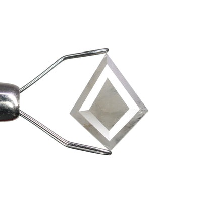 1.14 CT Elegant Kite Shape Grey Color Diamond For Pendant | Anniversary Gift | Birthday Gift - JayKrishna Diamond