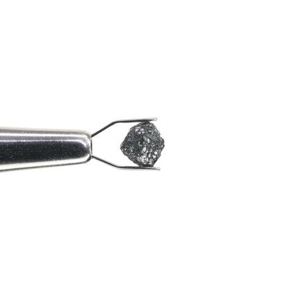 1.42 CT Black Rough Uncut Natural Diamond For Engagement Ring | Diamond Pendant | Gift For Her - JayKrishna Diamond
