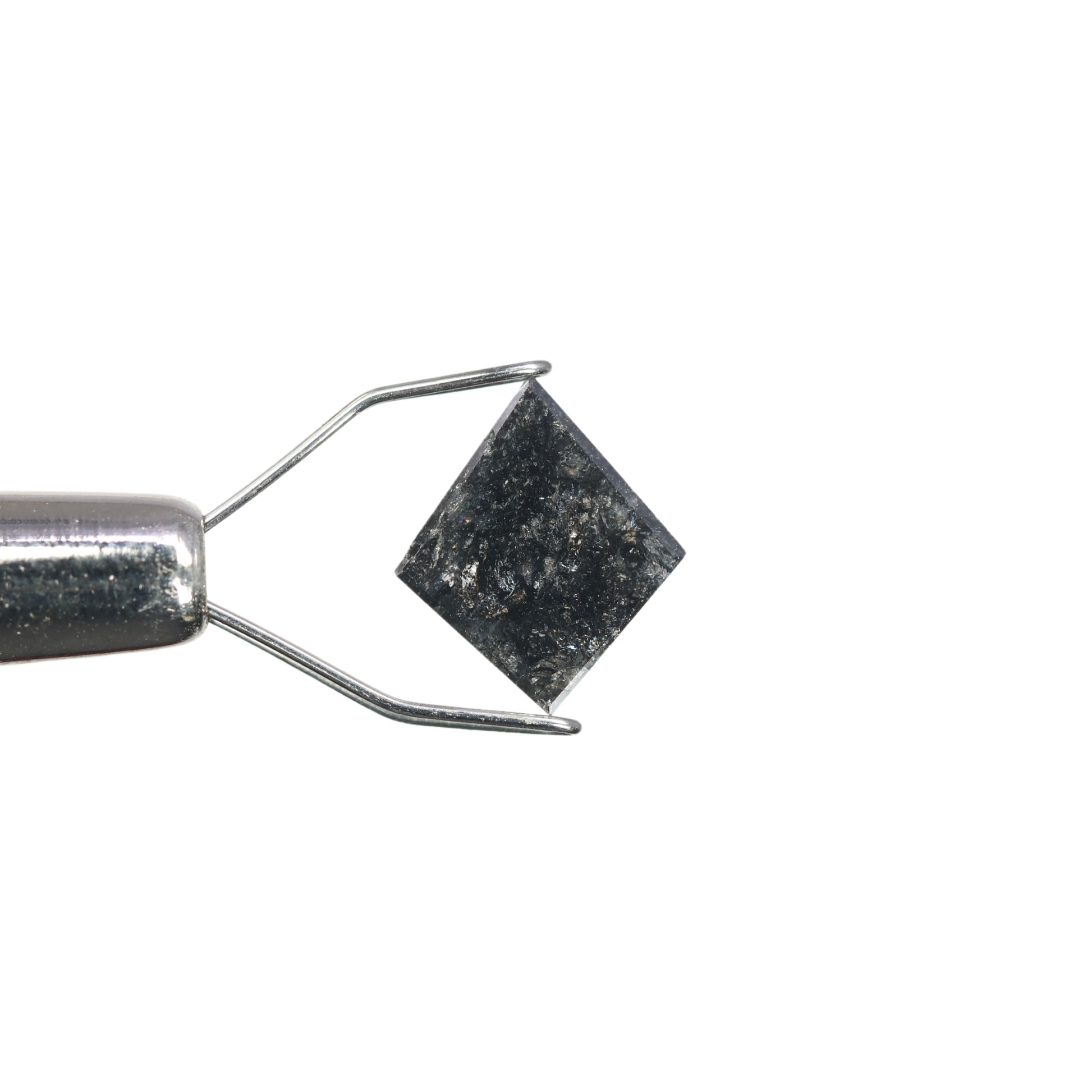 1.35 CT Kite Shape Salt And Pepper Rustic Diamond For Statement Jewelry | Diamond Ring - JayKrishna Diamond