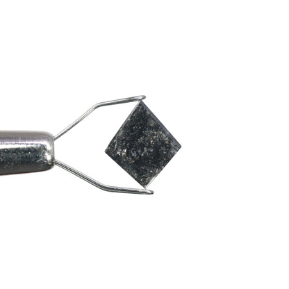 1.35 CT Kite Shape Salt And Pepper Rustic Diamond For Statement Jewelry | Diamond Ring - JayKrishna Diamond