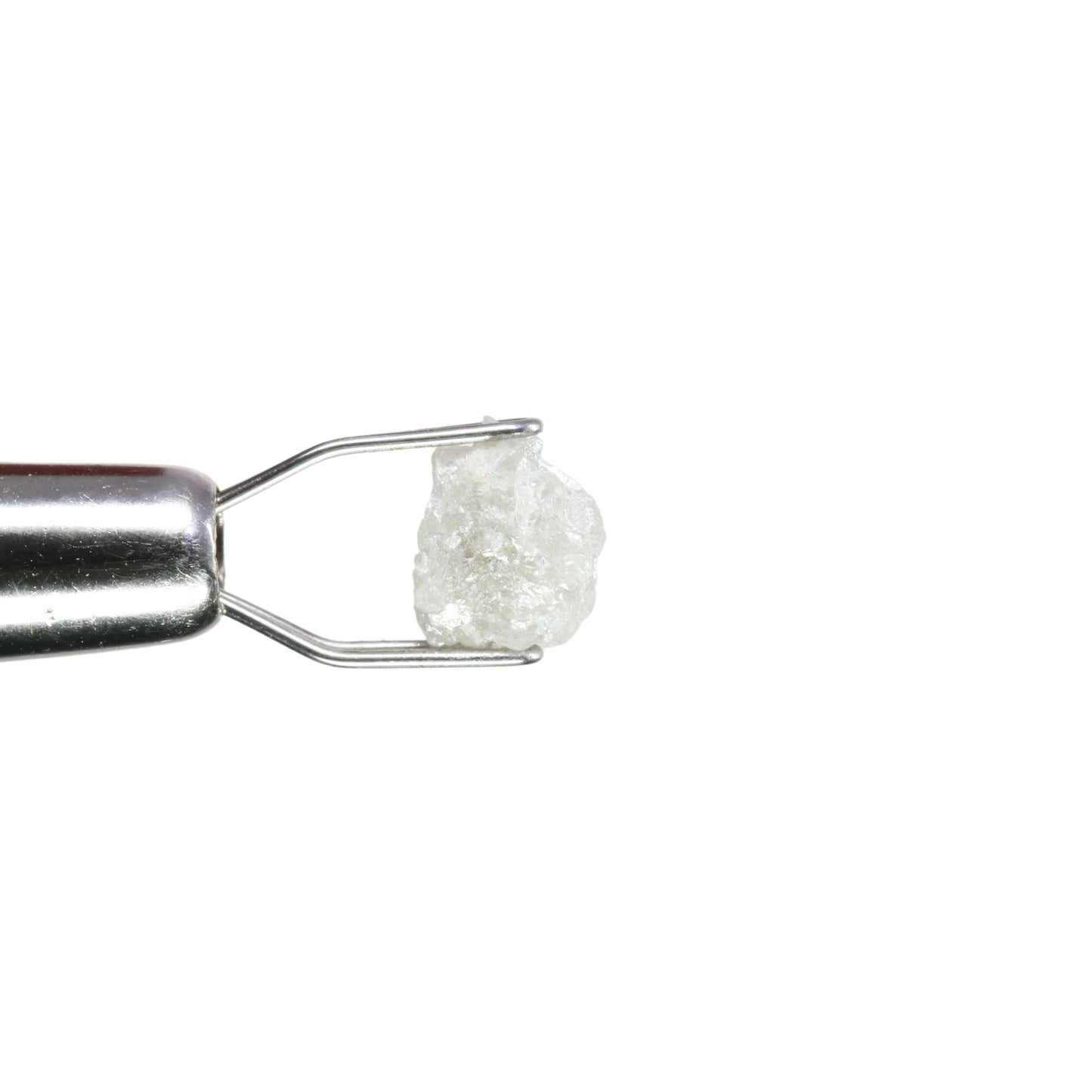 0.65 CT Snow White Rough Uncut Diamond for Engagement Ring - Unique Natural Gemstone for Custom Bridal Jewelry Designs - JayKrishna Diamond