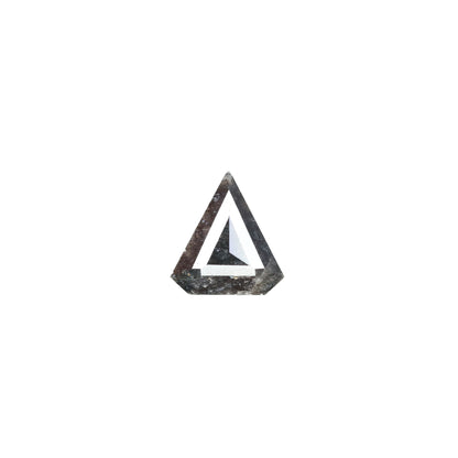 1.22 CT Salt And Pepper Rustic Diamond For Engagement Ring - JayKrishna Diamond