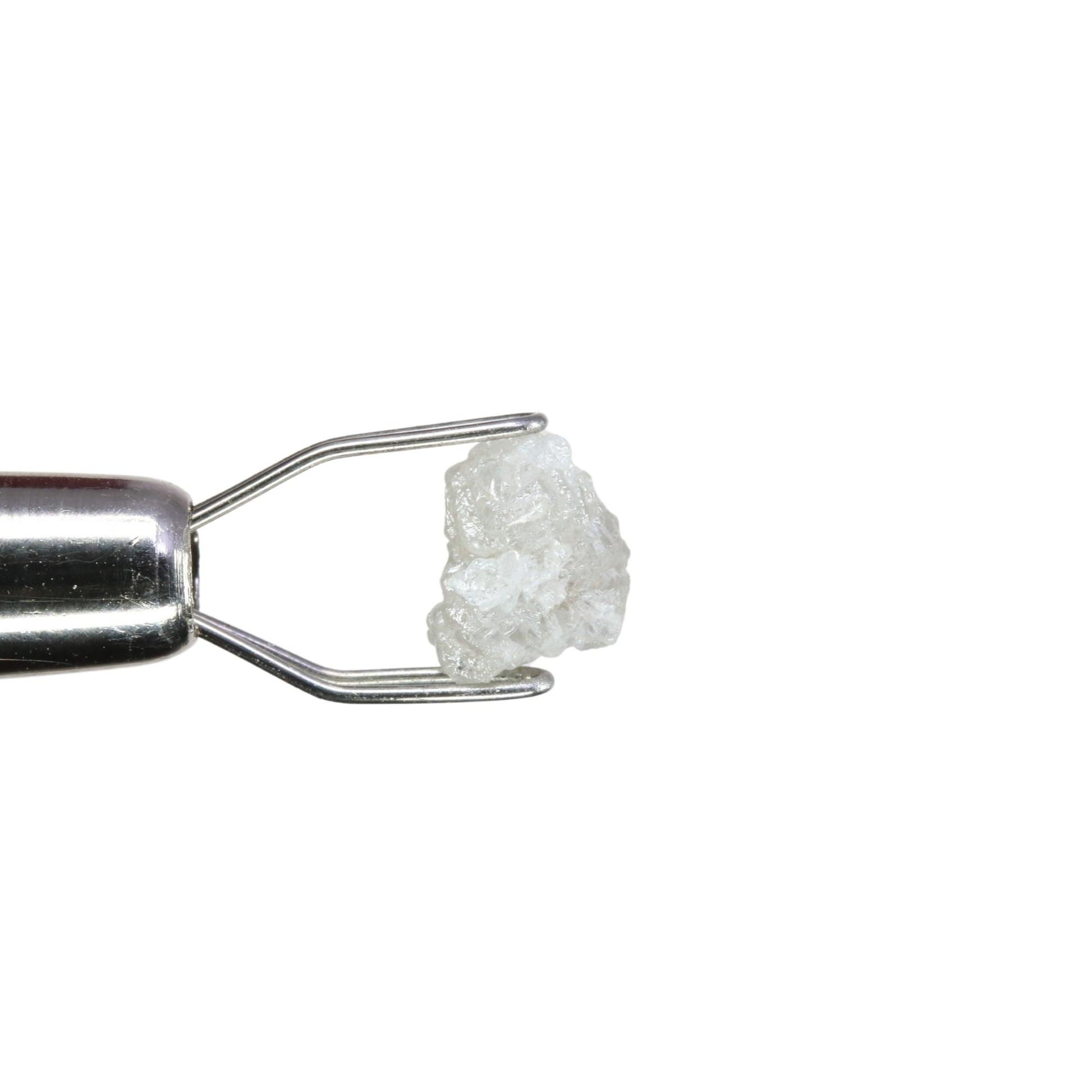 0.83 CT Rough Uncut Snow White Diamond For Statement Jewelry | Diamond Ring | Gift For Girl Friend - JayKrishna Diamond
