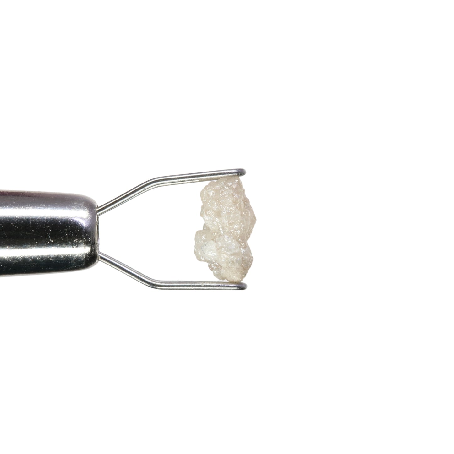 0.64 CT Natural Rough Uncut Snow White Diamond for a Unique Proposal, Wedding, or Engagement Ring: Distinctive Gemstone Jewelry Piece - JayKrishna Diamond