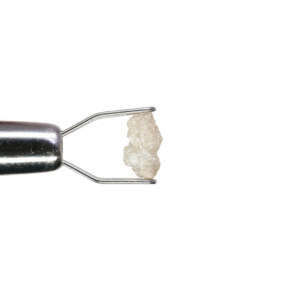 0.64 CT Natural Rough Uncut Snow White Diamond for a Unique Proposal, Wedding, or Engagement Ring: Distinctive Gemstone Jewelry Piece - JayKrishna Diamond