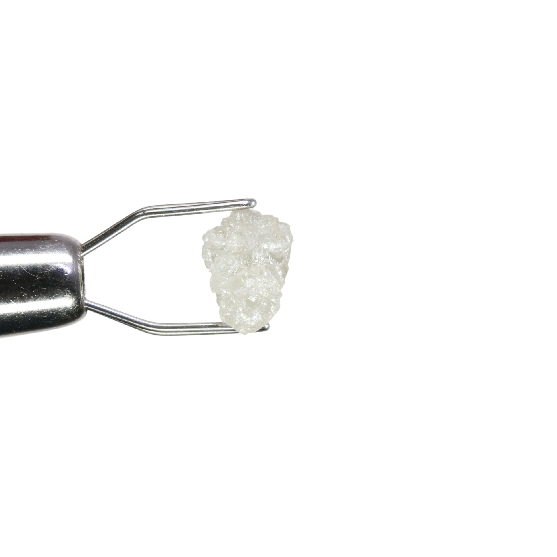 0.74 CT Snow White Rough Uncut Diamond For Statement Jewelry | Diamond Ring | Gift For Her - JayKrishna Diamond
