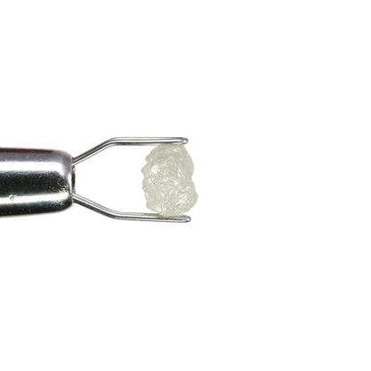 0.79 CT Rough Uncut Snow White Diamond For Proposal Ring | Engagement Ring | Gift For Her - JayKrishna Diamond