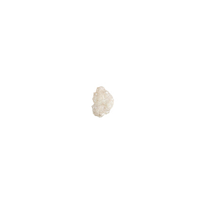 0.64 CT Natural Rough Uncut Snow White Diamond for a Unique Proposal, Wedding, or Engagement Ring: Distinctive Gemstone Jewelry Piece - JayKrishna Diamond