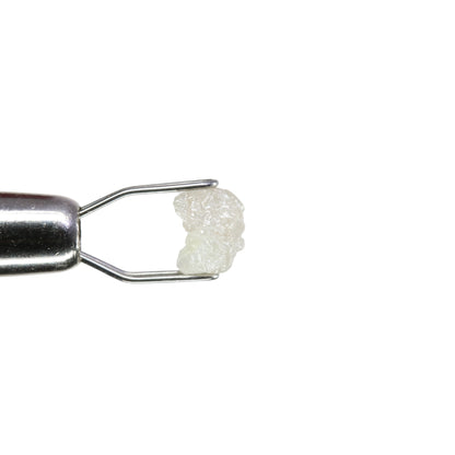 0.63 CT Snow White Rough Uncut Diamond for a Unique Proposal Ring: Statement Jewelry Gift for Her - JayKrishna Diamond