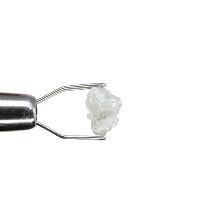 0.83 CT Rough Uncut Snow White Diamond For Statement Jewelry | Diamond Ring | Gift For Girl Friend - JayKrishna Diamond