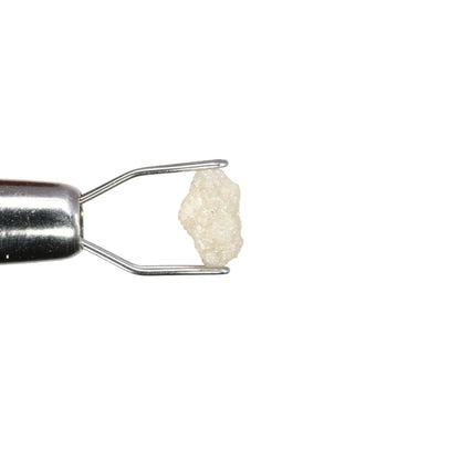 0.71 CT Rough Uncut Snow White Diamond For Engagement Ring - JayKrishna Diamond
