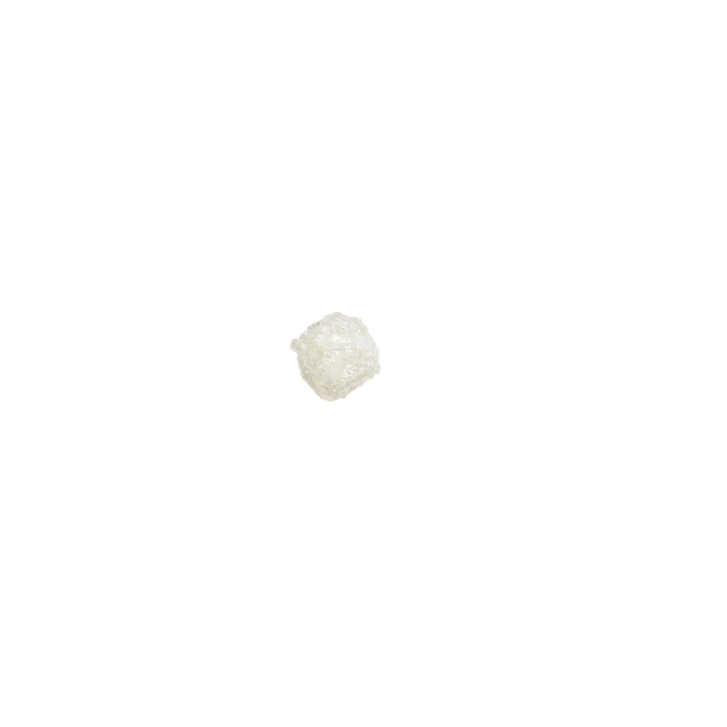 0.63 CT Snow White Rough Uncut Diamond for a Unique Proposal Ring: Statement Jewelry Gift for Her - JayKrishna Diamond