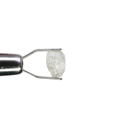 0.89 CT Snow White Rough Uncut Diamond For Proposal Ring | Engagement Ring  | Wedding Ring - JayKrishna Diamond