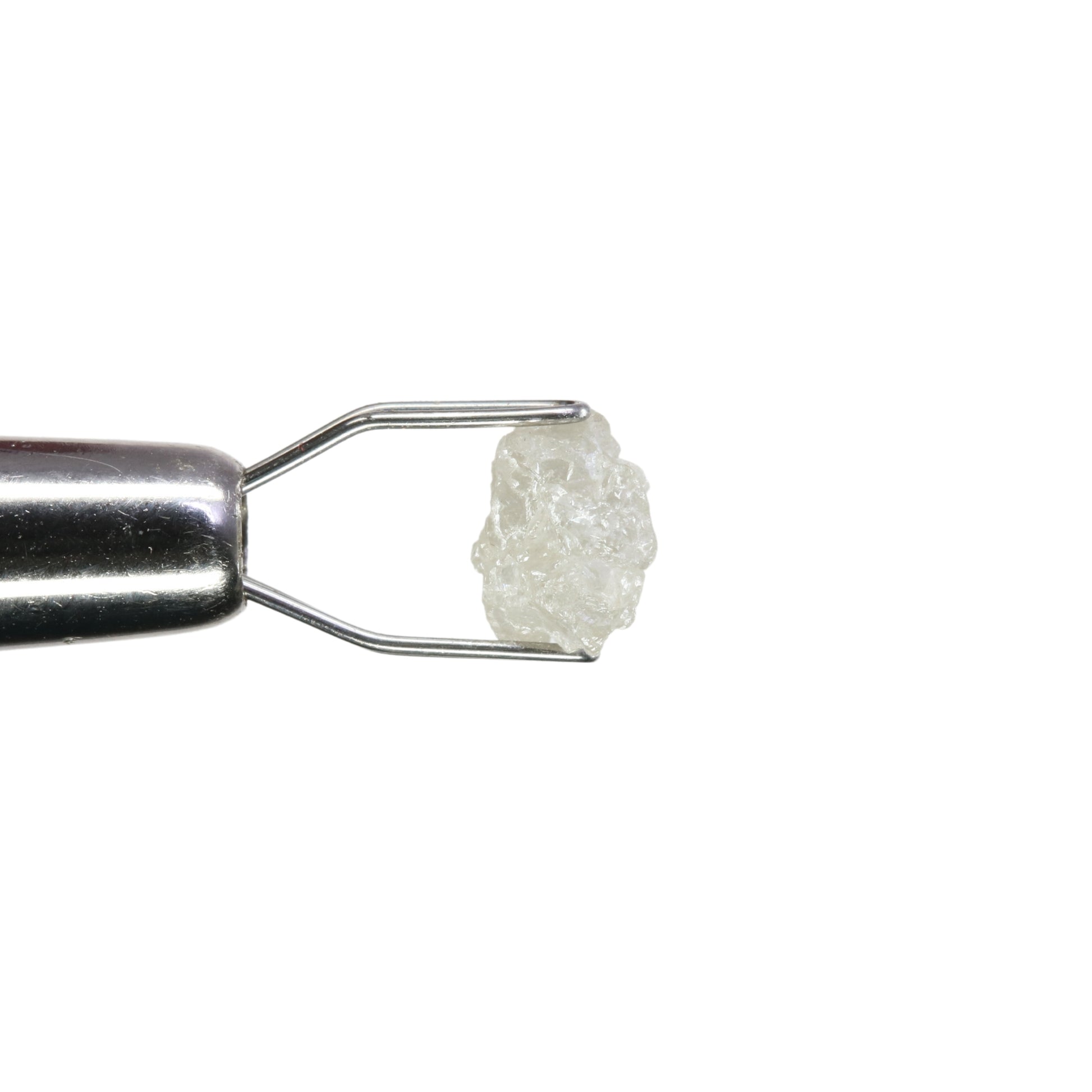 0.74 CT Snow White Rough Uncut Diamond For Statement Jewelry | Diamond Ring | Gift For Her - JayKrishna Diamond